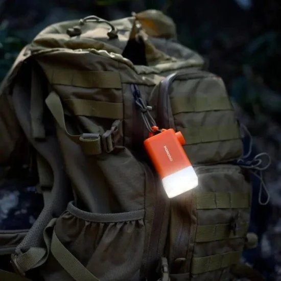 Porodo Lifestyle 4-Function Portable Pumb - Orange